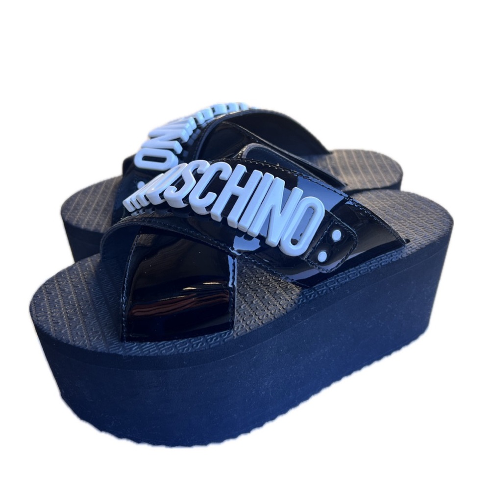 MOSCHINO Platform Sandals (New w/ Box)